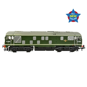 Bachmann 32-443 Class 24/1 Diesel Locomotive Number D5094 Fitted with Disc Headcodes in BR Green Livery with Late Crests  -  OO Gauge