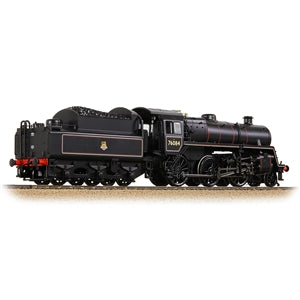 Bachmann 32-954A BR Standard 4MT Steam Locomotive Number 76084 BR Lined Black Livery Early Emblem -  OO Gauge