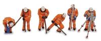 Bachmann 36-050 Permanent Way Workers (6) - OO Scale