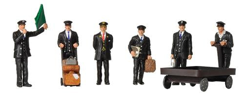 Bachmann 36-404 Station Staff 1940s and 1950s - OO Scale