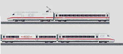 Marklin 36712 Deutsche Bahn AG ICE2 High Speed Train Start Up Train Pack H (~AC-SOUND) - HO (1:87) Scale **Limited Availability**