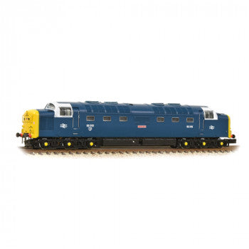 Graham Farish 371-288 Class 55 Diesel Locomotive Number 55015 "Tulyar" in BR Blue with White Window Surrounds - N Gauge