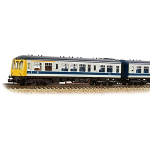 Graham Farish 371-888 Class 108 Three Car DMU in BR White and Blue Livery - N Gauge