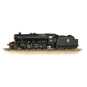 Graham Farish 372-162 LMS Stanier Class 8F Steam Locomotive Number 48608 in BR Black Livery with Early Emblem - N Gauge