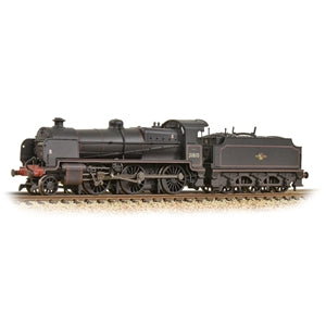 Graham Farish 372-935 N Class 2-6-0 31810 BR Lined Black with Late Crest (Weathered) DCC READY -  N Gauge