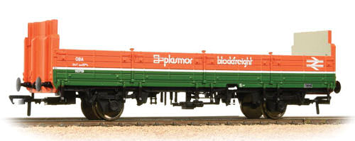 Graham Farish 373-627D 31t OBA Open Wagon High Ends Branded "Plasmor Blockfreight" - N Gauge