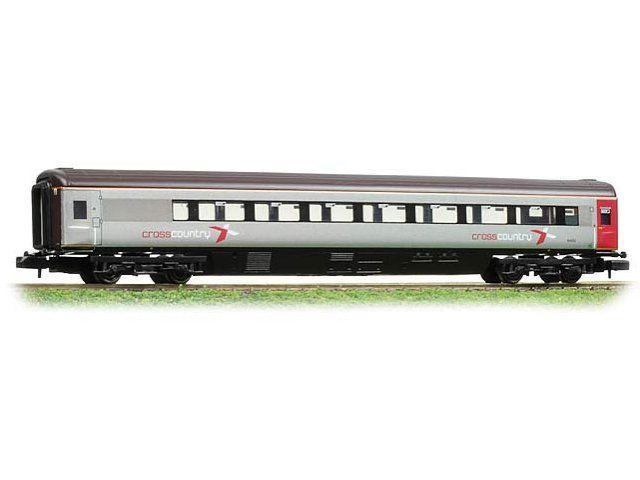 Graham Farish 374-405 BR Mk3 75ft TGS (Trailer Guard Standard) Coach in Cross Country Livery (Brown / Silver)- N Gauge ** Discontinued item - only 1 in stock **