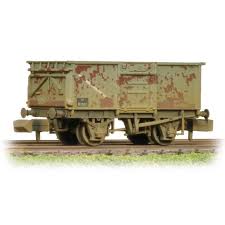 Graham Farish 377-254A 16 Ton Steel Mineral Wagon BR Grey Weathered - N Gauge