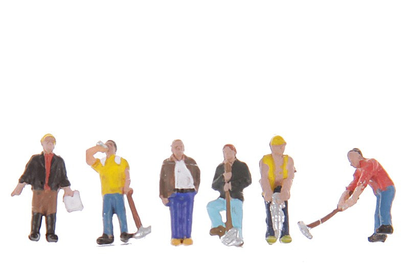 Graham Farish 379-302 Construction Workers - N Scale