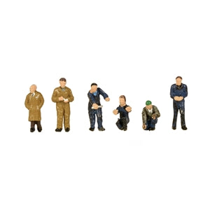 Graham Farish 379-316 Factory Workers And Foreman - N Scale