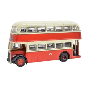 Graham Farish Scenecraft 379-546 Leyland Titan PD2 Bus Stockport Corporation Livery -  N Scale