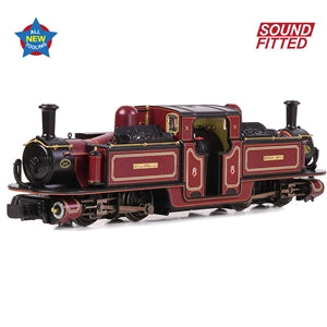 Bachmann 391-101SF Ffestiniog Railway Double Fairlie named "Merddin Emrys" in FR Lined Maroon DCC SOUND FITTED - OO9 Scale