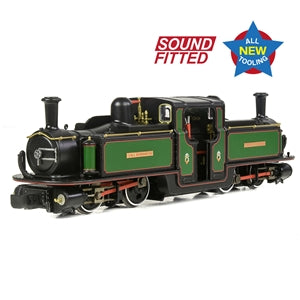 Bachmann 391-102SF Ffestiniog Railway Double Fairlie named "Earl of Merioneth" in FR Lined Green DCC SOUND FITTED - OO9 Scale