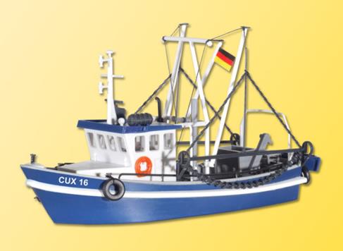 Kibri 39161 CUX16 Shrimp Boat Kit - HO Scale