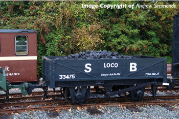 Bachmann 393-150 RNAD Rebuilt Open Wagon in Statfold Barn Railway Grey - OO9 Scale