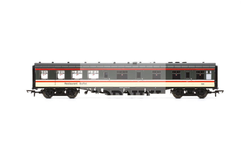 Hornby R40218 BR Mk 1 Catering Coach (RBR) No.1646 in BR Executive Livery - OO Gauge