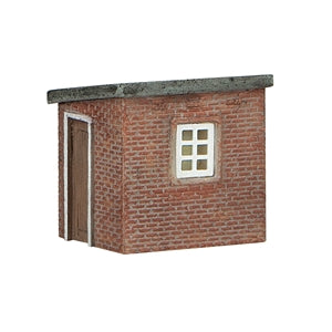 Graham Farish Scenecraft 42-0025 Brick lineside Hut, N Scale Model Building