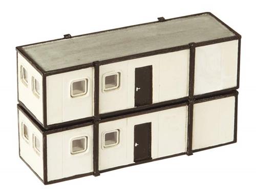 Graham Farish 42-081 Scenecraft Portable Offices (Pre-Built) - N Scale