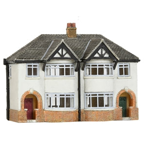 Graham Farish 42-134 1930's Semi Detached Houses, N Scale Model Buildings