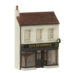 Graham Farish 42-282 Scenecraft Low Relief Jo's Jewellery (Pre-Built) - N Scale