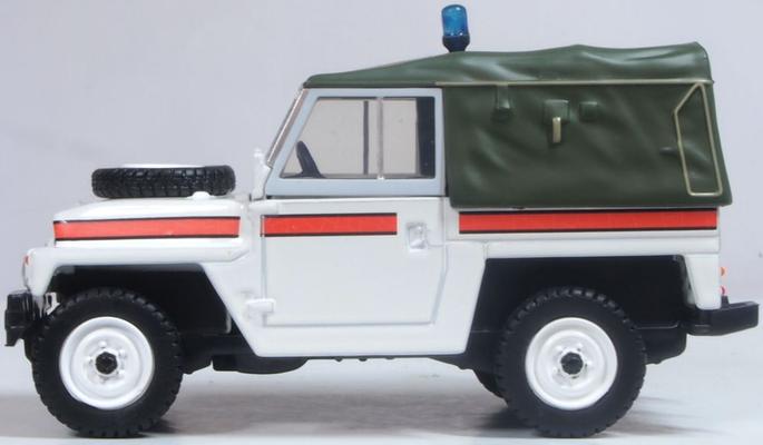 Oxford Diecast 43LRL010 Landrover RAF Police Akrotin, 1:43 Scale, O Sclae