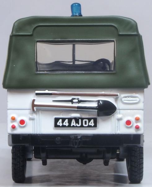 Oxford Diecast 43LRL010 Landrover RAF Police Akrotin, 1:43 Scale, O Sclae