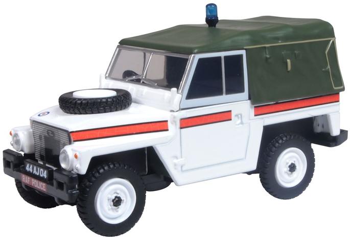 Oxford Diecast 43LRL010 Landrover RAF Police Akrotin, 1:43 Scale, O Sclae