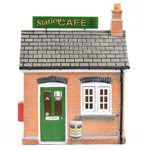 Bachmann Scenecraft 44-0071 Station Cafe (Pre-Built) - OO Scale, Model Building