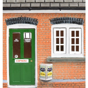 Bachmann Scenecraft 44-0071 Station Cafe (Pre-Built) - OO Scale, Model Building