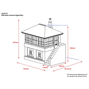 Bachmann Scenecraft 44-0115 Lucston Signal Box - OO Scale
