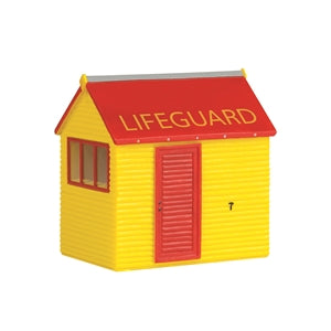 Bachmann 44-0153 Scenecraft Lifeguard Hut - OO Scale, Model Building