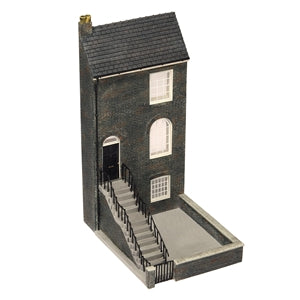 Bachmann 44-217 Low Relief 3 Storey City House -  OO Scale - Tired Box