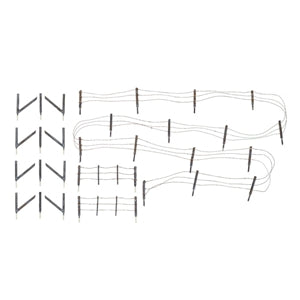 Woodland Scenics A3000 Barbed Wire Fence, O Scale