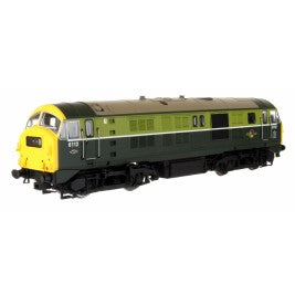 Dapol 4D-014-000 Class 29 6112 BR Two Tone Green Headcode Box Full Yellow End - OO Scale