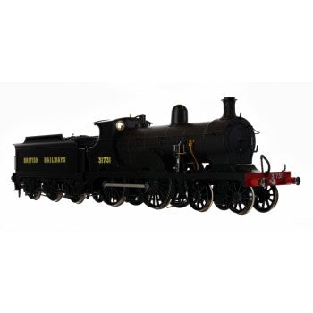 Dapol 4S-027-003 D Class Steam Locomotive Number 31731 with BR Early Crest and Sunshine Lettering - OO Gauge