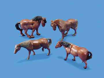 Modelscene 5105 Horses and Ponies - OO / HO Scale