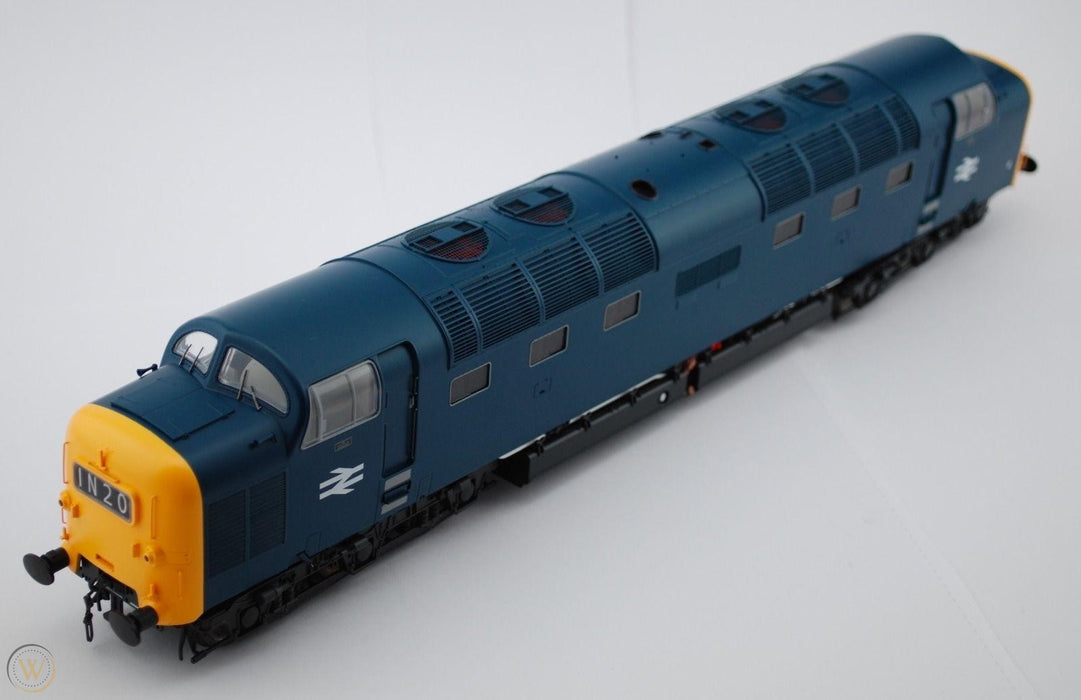 Heljan 55011 Deltic Diesel Locomotive, BR Blue With Full Yellow Ends, Class 55, O Gauge