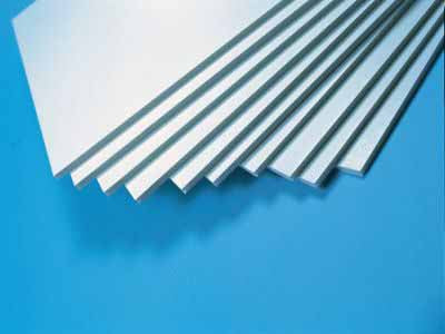 Expo 56010 Polystyrene Sheets (3 per pack) - White 228mm x 330mm Thickness 0.25mm