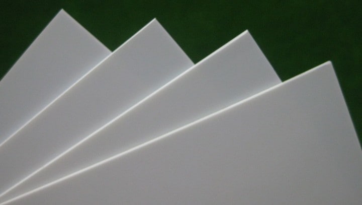 Maquett 601-02 White Styrene 0.5mm thickness sheet (194mm x 320mm)