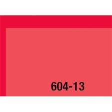 Maquett 604-13 Foil Sheet - Clear Deep Red - Thickness 0.1mm (Size 194mm x 320mm)