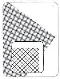 Maquett 611-02 PVC Grid Sheet - Diagonal - Thickness 0.32mm (185mm x 290mm)