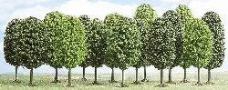 Busch 6585 Deciduous Trees (20 pack), N/Z Scale