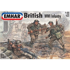 Emhar EM3501 British WWI Infantry 1:35 Scale