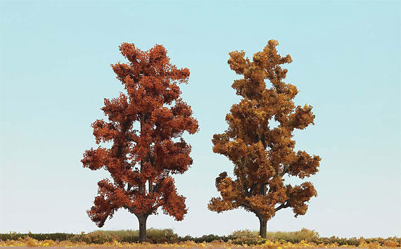 Busch 6755 Fall Foliage Trees - Height 150mm (2 per pack) - OO / HO Scale