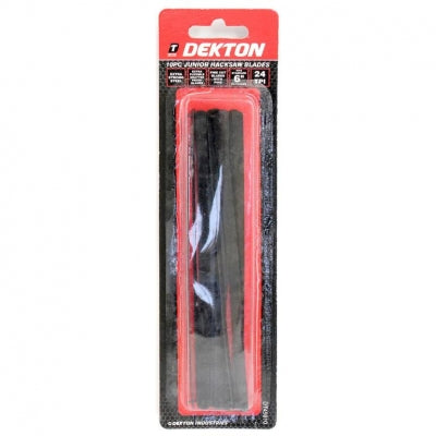 Dekton 10pc Junior Hacksaw Blades