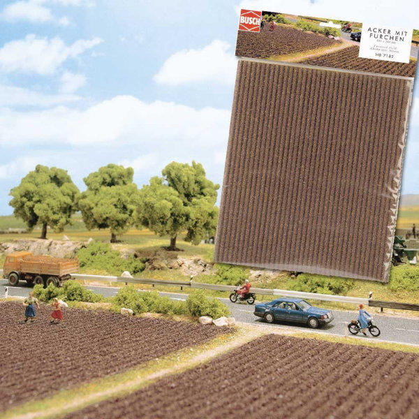 Busch 7183 Furrowed Field -  N Scale