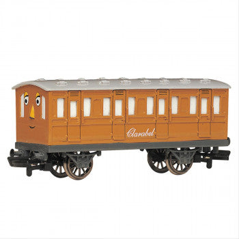 Bachmann 76045BE Clarabel Carriage (Part of the Thomas and Friends Range) - For use on OO Gauge Track