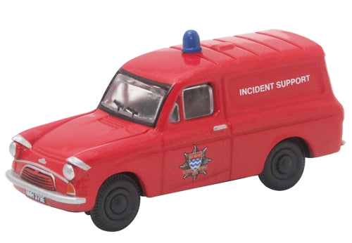 Oxford Diecast 76ANG022 Anglia Van "Fire Incident Support"  1:76 Scale (OO)