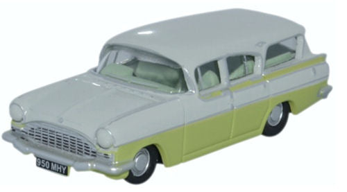 Oxford Diecast 76CFE006 Vauxhall Friary Estate Swan White / Lime Yellow - 1:76 (OO) Scale