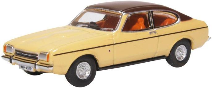 Oxford Diecast 76CPR001 Ford Capri Mk1 Lime Green - 1:76 (OO) Scale